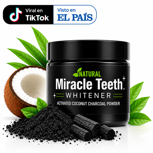 Carbón Activado — Blanqueador Dental Natural