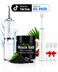 Rutina Completa — Irrigador + Carbón Activado + Cepillo Eléctrico